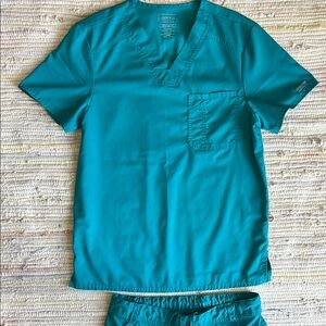Cherokee Women's Teal Scrub Set